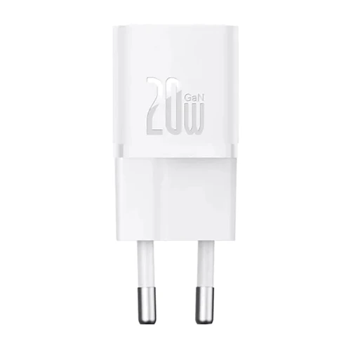 Зарядное устройство Baseus Wall Charger USB-C GaN 5S 20W White (P10162503213-00): Количество USB-портов 1