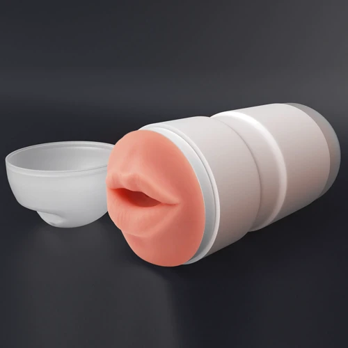 Мастурбатор LoveToy Sex In A Can Mouth Stamina Tunnel Vibrating