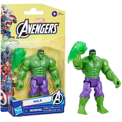 Фигурка HASBRO AVENGERS AVN серии Мстители F9339 AVN 4IN DLX HULK FIG (F9326_F9339): Тип Персонаж мультфильма, фильма