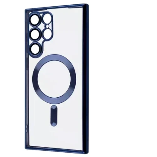 Чехол для телефонов WAVE Metal Color Case with Magnetic Ring Midnight Blue for Samsung S908 Galaxy S22 Ultra