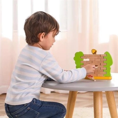 Настольная игра Viga Toys Стена из кирпичей (44566): Возраст от 3-х лет
