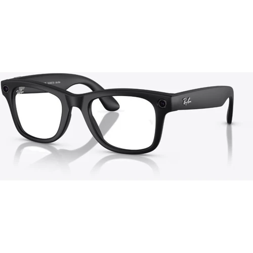 Смарт-очки Ray-Ban Meta Wayfarer Matt Black-Clear/Graphite Green Transitions size M (RW4006 601S1M 50-22)