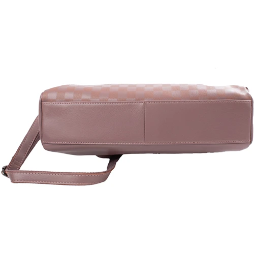 Женская сумка через плечо Valiria Fashion розовая (ODA8208-13): Фактура Гладкая, Матовая
