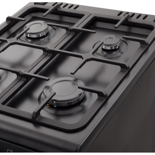 Газовая плита Eleyus CAST 5001 CF BL: Управление механическое