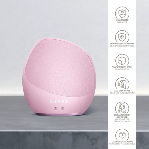 Ультразвуковая щетка для тела и интенсивный пилинг GESKE Sonic Body Brush&Intensive Exfoliator 7в1 pink: Тип Щетка
