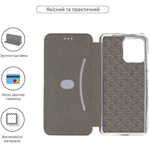 Чохол для телефона ArmorStandard G-Case Black для Motorola Edge 40 Pro (ARM67872): Тип чехол-книжка