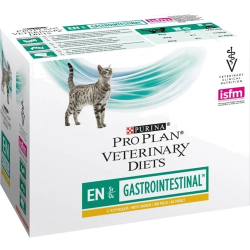 Влажный корм Pro Plan Veterinary Diets EN Gastrointestinal с курицей 10x85 г (7613035983229): Класс Супер премиум