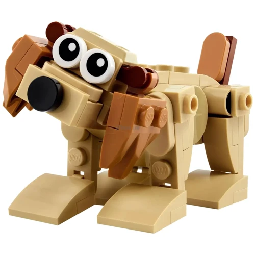 Конструктор LEGO Creator Подарочные животные (30666): Количество деталей, шт. 75