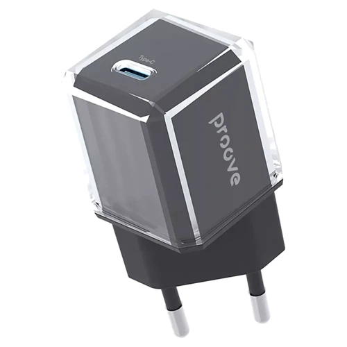 Зарядное устройство Proove Wall Charger USB-C Pure GaN 30W Black (WCPU30012201)