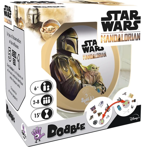 Настольная игра Добль Звездные Войны: Мандалорец (Dobble Star Wars The Mandalorian)