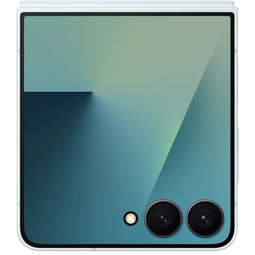Смартфон Samsung Galaxy Flip 7 12/256GB Mint F766: Камера Двойная 50 Мп (f/1.8) + 12 Мп (f/2.2) / LED вспышка / HDR / Панорама / Фронтальная камера 10 Мп (f/2.2)