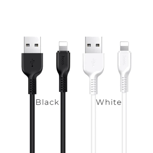 Кабель Hoco USB Cable to Lightning X13 2A 1m White: Тип USB Cable - Lightning