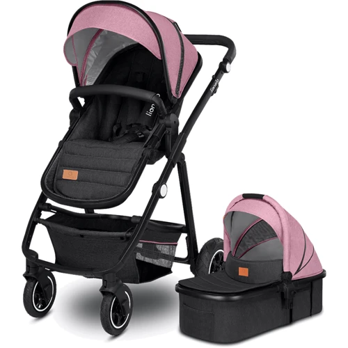 Коляска 2 в 1 Lionelo Amber Pink Rose