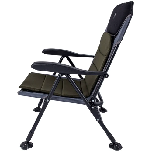 Крісло розкладне Bo-Camp Pike Black/Grey/Green (1204110) фото 6