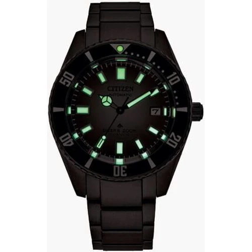 Наручные часы Citizen Promaster Dive Automatic 200M NB6025-59H + футляр Diver Bottle: Механизм Механический