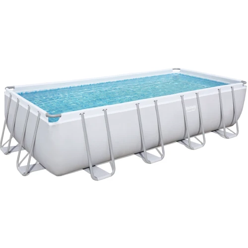 Бассейн каркасный Bestway 549х274х122 см 5 678 л/ч песочный с дозатором лестницей и тентом (BW 56466) фото 5