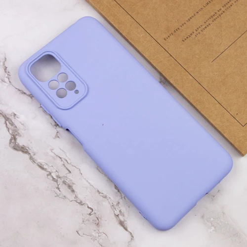 Чехол для телефонов Lakshmi Case Silicone Cover Full Camera Dasheen for Xiaomi Redmi Note 11 (Global) / Note 11S: Материал силикон