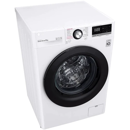 Стиральная машина LG F4WV309S6E: Загрузка белья (стирка), кг 8