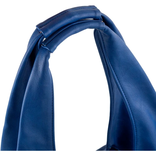 Жіноча сумка хобо Laskara синя (LK-10239-blue): Стиль Повсякденний (Casual)