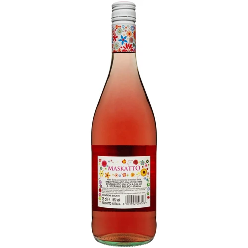 Вино Maskatto MPF Rosso розовое сладкое 6% 0.75 л (FSH_8001592006526): Страна производитель Италия
