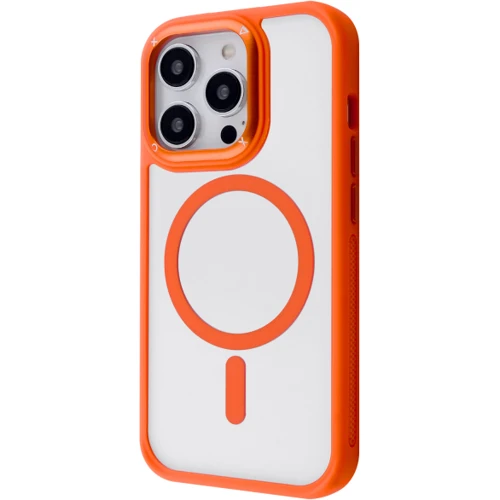 Чехол для iPhone Proove Clear Essence Case with Magnetic Ring Orange for iPhone 14 Pro