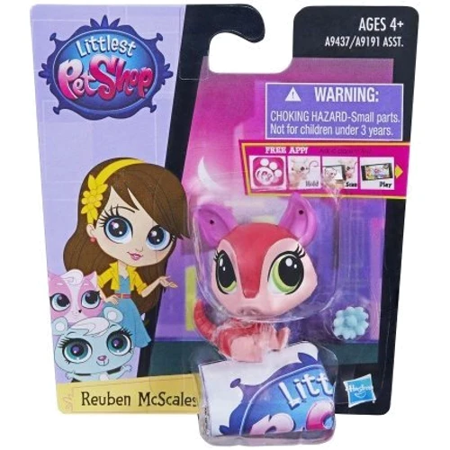Ігрова фігурка Hasbro, Littlest Pet Shop звірятко Reuben McScales (A8229-6): Тип Персонаж мультфільму, фільму