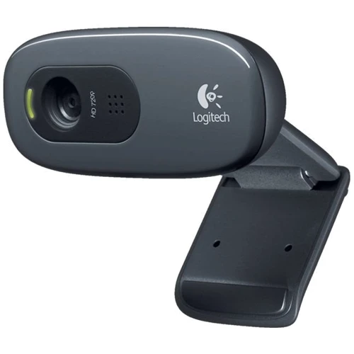 Logitech C270 HD Webcam Simple 720p video calls Black Grade C Refurbished (Уценка) фото 3