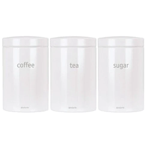 Емкость для хранения Набор емкостей с крышками Brabantia CANISTERS (1,4 л, 3 шт) (11 41 44)