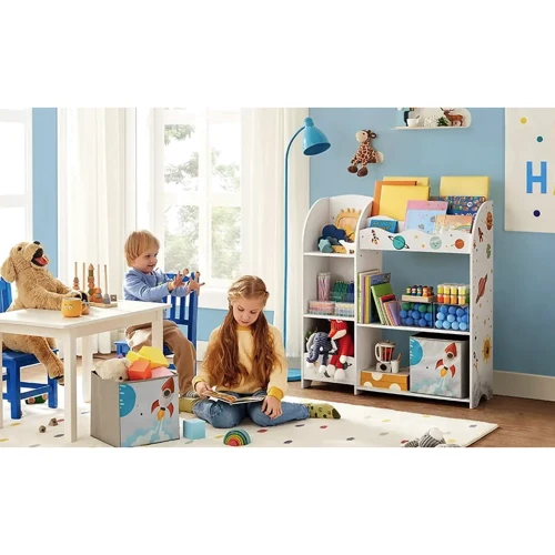 Стелаж-органайзер Hop-Sport Leobert Dreamer + 2 ящики кубика (5903332078448)