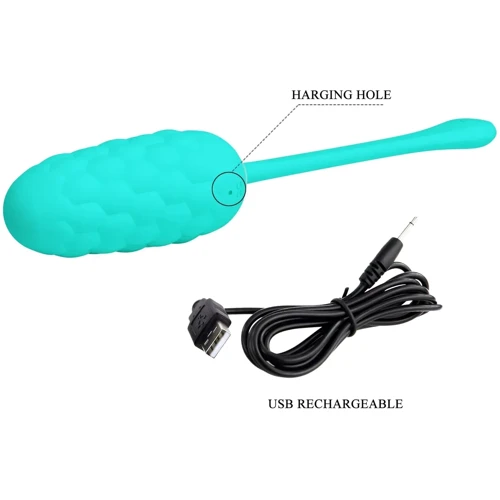 Виброяйцо LYBAILE Pretty Love - Marina Egg Green (BI-014708-4)