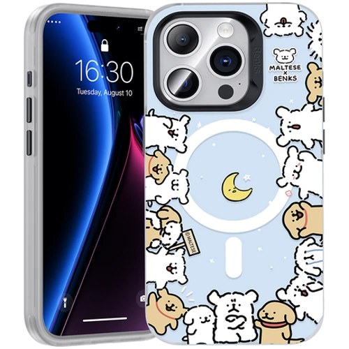Чохол для iPhone Benks Sky Blue MagSafe для iPhone 15 Pro