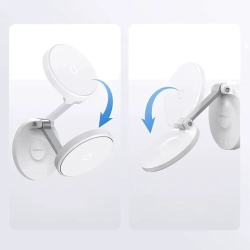 Держатель Baseus Car Holder MagPro Magnetic Foldable White (B10564101211-00) фото 6