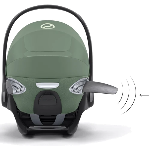 Автокрісло Cybex Cloud T i-Size Plus Leaf Green (523000255): Матеріали обшивки текстиль Comfort и Plus