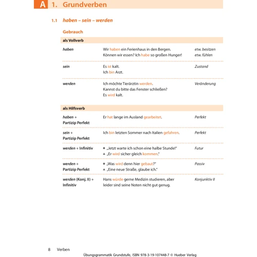 Deutsch als Fremdsprache. Übungsgrammatik für die Grundstufe фото 8