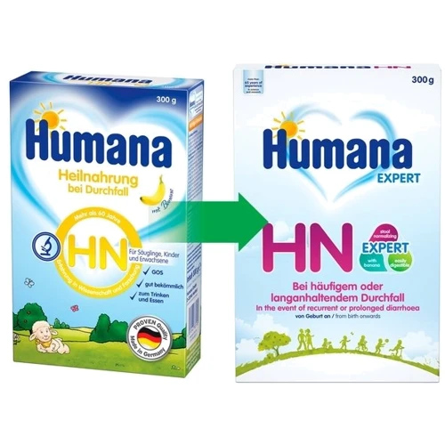 Суха молочна суміш Humana НN Експерт 300 г від народження