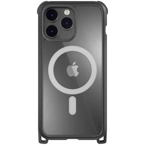 Чехол для iPhone Switcheasy Odyssey M Strap Leather Black (MPH57P173EA23) for iPhone 15 Pro Max: Цвет черный