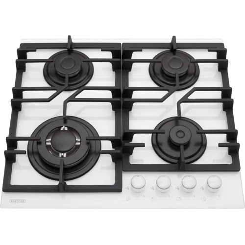Варочная поверхность Eleyus ARONA 60 WH CTF: Количество конфорок 4