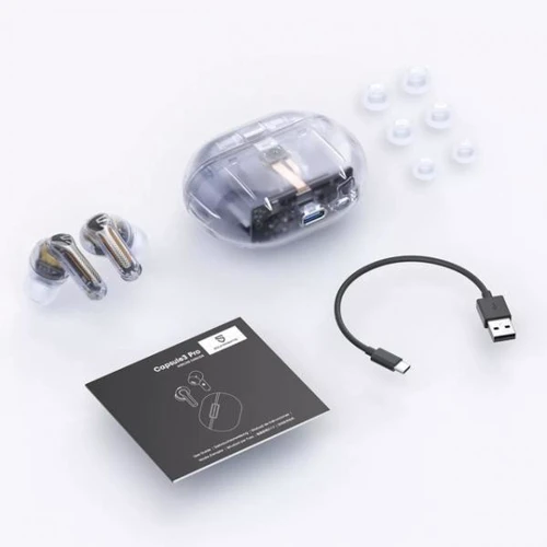 Наушники SoundPEATS Capsule 3 Pro Transparent White: Дополнительно Совместимость с Android, TWS наушники