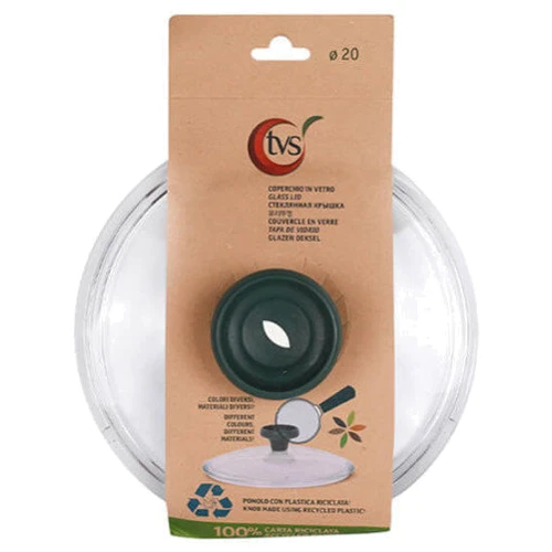 Кришка TVS Eco Ok скляна 24 см (00000054909)