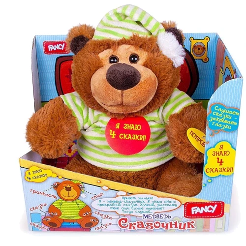 Інтерактивна іграшка FANCY Медведь-казкар (MCHN01 \ M): Тип тварина