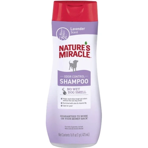 Шампунь 8in1 Nature`s Miracle 473 ml для собак с лавандой (018065982971)