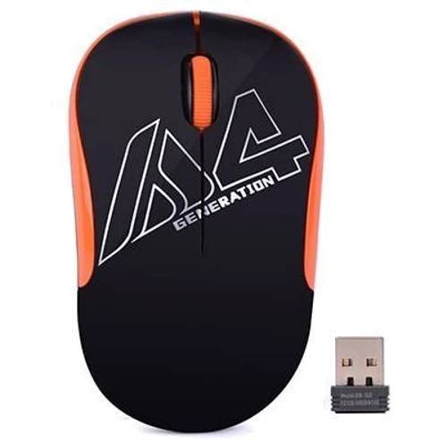 Мишка A4Tech G3-300N Orange (Black+Orange): інтерфейс підключення Wireless