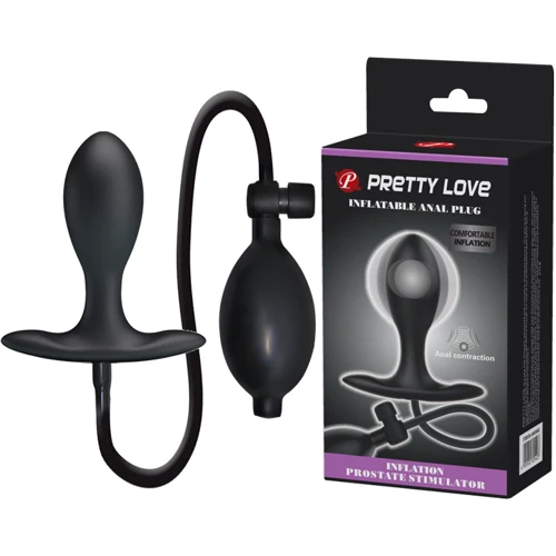 Надувная анальная пробка Pretty Love Inflatable Anal Plug