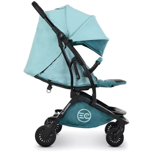 Коляска прогулочная El Camino ME 1040L ZIGZAG Aquamarine Бирюзовый (ME 1040L Aquamarine EL CAMINO): Пол ребенка Унисекс