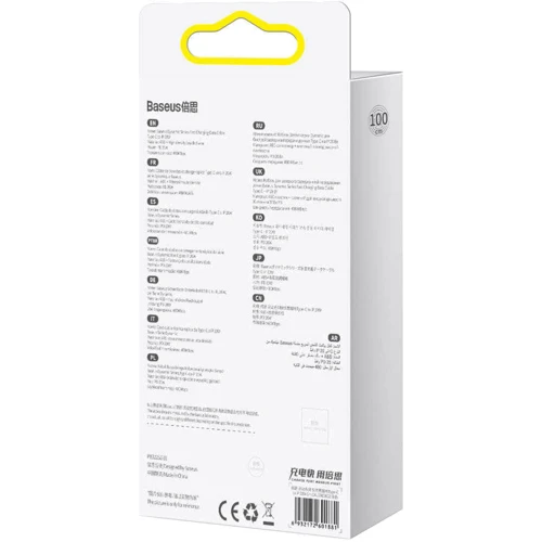 Кабель Baseus Cable USB-C to Lightning Dynamic 20W 1m White (CALD000002) фото 14