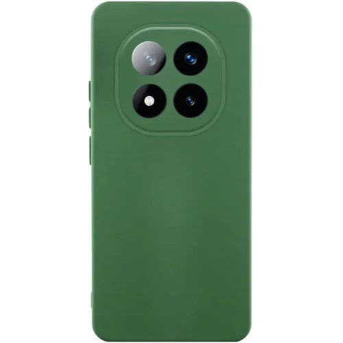 Чохол для телефона TPU Case Getman Liquid Silk Full Camera Dark Green для Xiaomi Redmi Note 14 Pro 4G