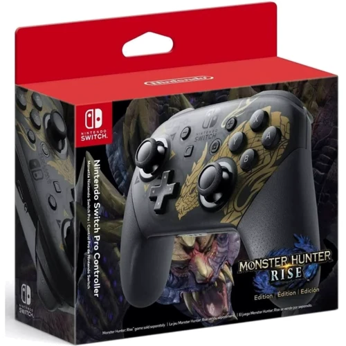 Аксесуар для приставки Nintendo Switch Pro Controller Monster Hunter Rise Edition: Тип аксесуара Контролери