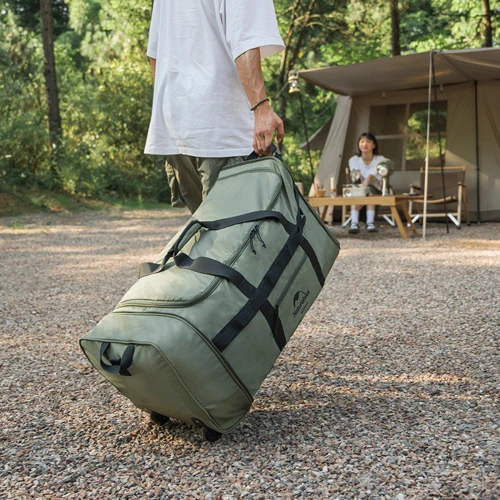 Сумка-баул для зберігання портативна Naturehike NH21LX003, зелений (6927595795774): Об'єм 88 л