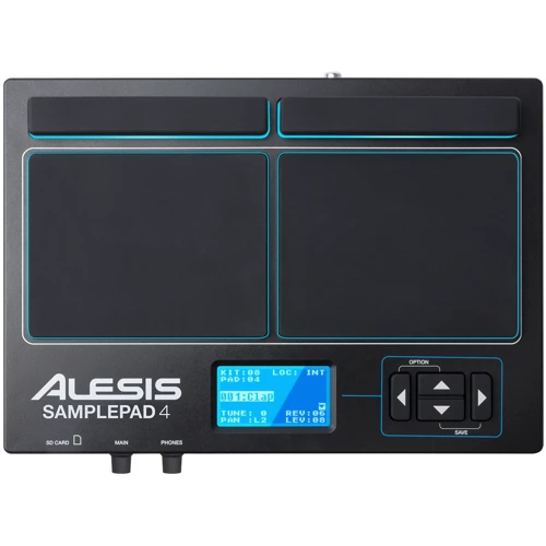 Электронные ударные ALESIS Sample Pad 4: Габариты (ШхГхВ), мм 260x191x64