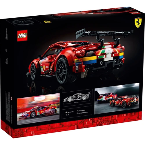 Авто-конструктор LEGO Technic Ferrari 488 GTE AF Corse №51 (42125) фото 6